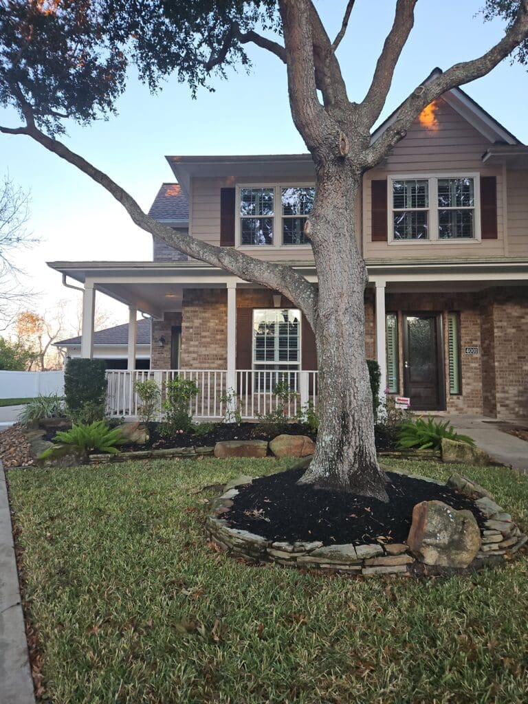 foundation leveling for a home in Pearland, TX