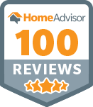 100+ positive foundation repair reviews on HomeAdvisor