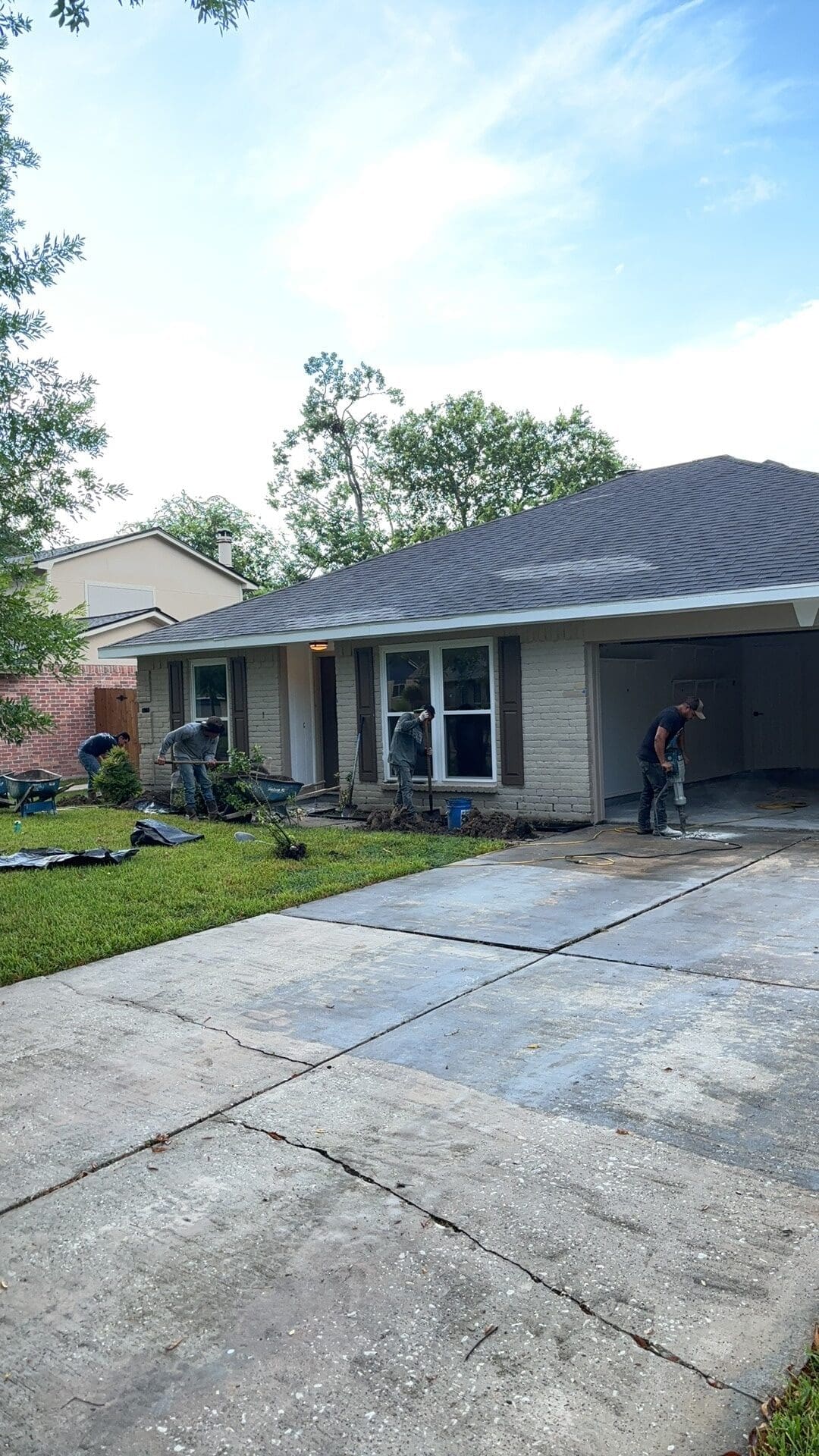 Foundation repair in League City, TX